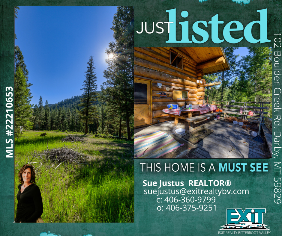 102 Boulder Creek Road Darby Just Listed!